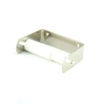 Nickle Plated Toilet Roll Holder with White PVC Roll Nickle Plated Toilet Roll Holder with White PVC Roll