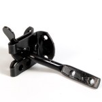 Gate Latch Automatic 75mm Black Japan Gate Latch Automatic 75mm Black Japan