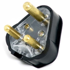 Plug Top 16Amp 3-Pin Black H/D Rubber Plug Top 16Amp 3-Pin Black H/D Rubber