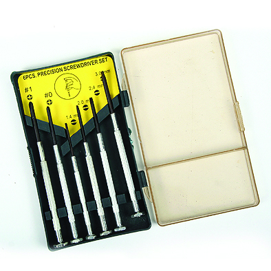 Screwdriver Set Precision 6Pce Waldo Screwdriver Set Precision 6Pce Waldo