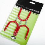 Storage Hook Pvc Coat-8mm- Y (Card/2) Storage Hook Pvc Coat-8mm- Y (Card/2)