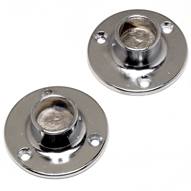 Waldo Bracket 19mm Chrome Plated Flange Waldo Bracket 19mm Chrome Plated Flange