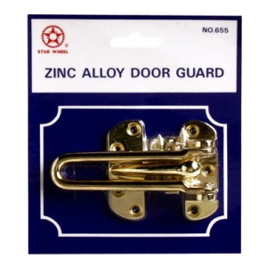 Door Guard Wishbone Type Brass Brass Plated #655 Door Guard Wishbone Type Brass Brass Plated #655