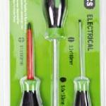 Screwdriver Set Elect.3Pc Waldo Brass Plated.Cv Screwdriver Set Elect.3Pc Waldo Brass Plated.Cv