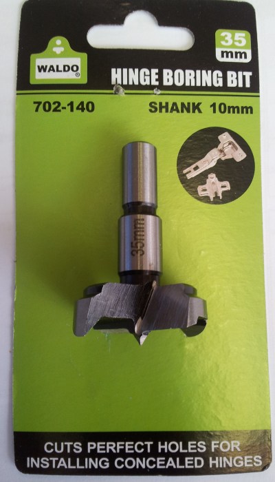 Bit Hinge Boring 35mm High Speed Steel Bit Hinge Boring 35mm High Speed Steel
