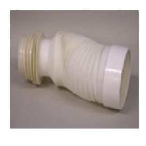 Toilet Pan Connector Flexible – White Toilet Pan Connector Flexible – White