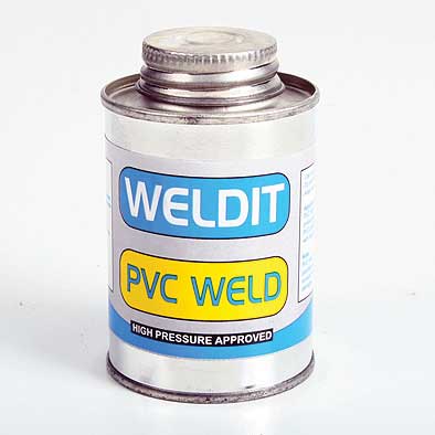 PVC Pipe Weld 500ml Brush Lid Tin-Weldit PVC Pipe Weld 500ml Brush Lid Tin-Weldit