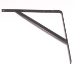 Shelf Bracket Stayed 300mmx350mm Black Shelf Bracket Stayed 300mmx350mm Black