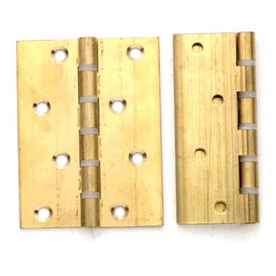 Hinge Butt Brass 100X75mm Dnw H/D-2.0mm Hinge Butt Brass 100X75mm Dnw H/D-2.0mm