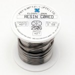 Solder Resin Core 2.5mm 40/60 250G Roll Solder Resin Core 2.5mm 40/60 250G Roll