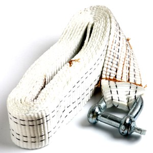 Tow Strap Braided 3Mx50mm W/Shackle-Hpac Tow Strap Braided 3Mx50mm W/Shackle-Hpac