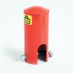 Tap Lock H/D With Galv.Bolt Red Waldo Tap Lock H/D With Galv.Bolt Red Waldo