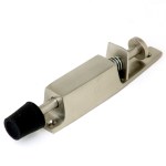Door Stop Door Mount Foot Operate Sat.Nickle Plated Door Stop Door Mount Foot Operate Sat.Nickle Plated