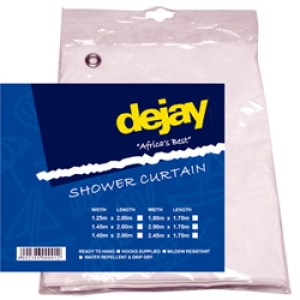 Shower Curtain Pvc Econ W1.25X2M Dj #A68 Shower Curtain Pvc Econ W1.25X2M Dj #A68