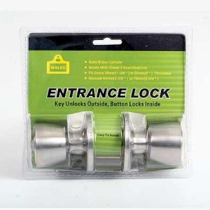 Door Lock Set Tulip.Knob+Cylinder S-Steel. Door Lock Set Tulip.Knob+Cylinder S-Steel.