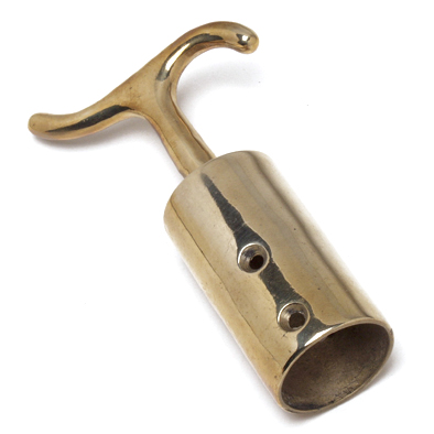 Pole Hook Brass For Window #131 Halstead Pole Hook Brass For Window #131 Halstead