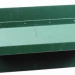 Letter Plate Hooded 350X165mm Epox.Green Letter Plate Hooded 350X165mm Epox.Green