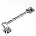 Cabin Hook Chrome Plated On Solid Brass 250mm Waldo Cabin Hook Chrome Plated On Solid Brass 250mm Waldo