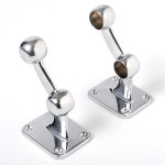 Bracket Towel Rail Twin 19mm C.P.#156 Bracket Towel Rail Twin 19mm C.P.#156