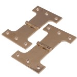 Hinge Parliament Brass 100X100mm #83/1R Hinge Parliament Brass 100X100mm #83/1R
