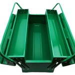 Toolbox 3-Tray Can.500X205X190 Waldo-Grn Toolbox 3-Tray Can.500X205X190 Waldo-Grn