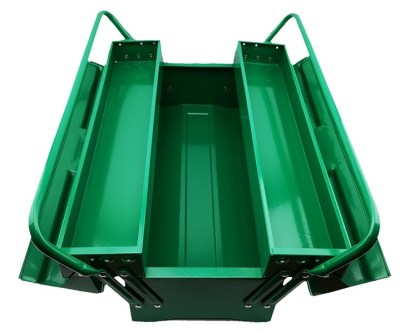 Toolbox 3-Tray Can.500X205X190 Waldo-Grn Toolbox 3-Tray Can.500X205X190 Waldo-Grn
