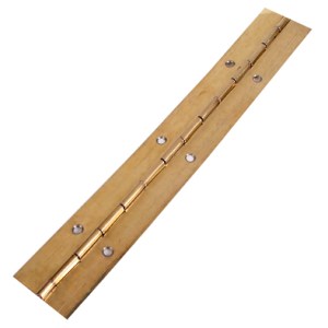 Hinge Piano Brass Plated 32mmx30M Coil Hinge Piano Brass Plated 32mmx30M Coil