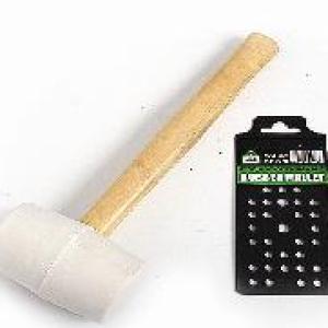 Mallet Rubber 500G Wht.No-Mark Wd.Hnd.Wa Mallet Rubber 500G Wht.No-Mark Wd.Hnd.Wa