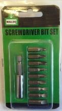 Screwdriver Bit Set 15Pc Waldo Screwdriver Bit Set 15Pc Waldo