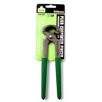 Plier Carpenter Pincer 200mm Pvc Grn.Waldo Plier Carpenter Pincer 200mm Pvc Grn.Waldo