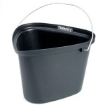 Water Bucket Builders Black Pvc 14L – Triangle Water Bucket Builders Black Pvc 14L – Triangle