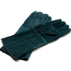 Glove-Leather-Weld/Work 20Cm Elbow-Grey Glove-Leather-Weld/Work 20Cm Elbow-Grey
