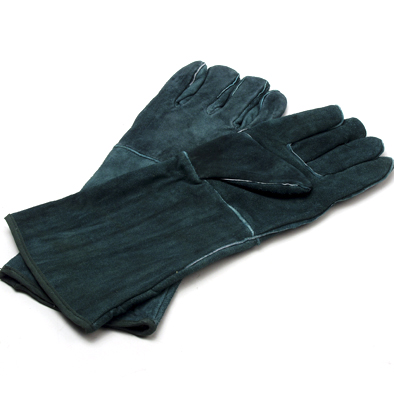 Glove-Leather-Weld/Work 20Cm Elbow-Grey Glove-Leather-Weld/Work 20Cm Elbow-Grey