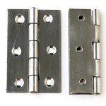 Hinge Butt S/S #304 Burnished 76mmx49mm Hinge Butt S/S #304 Burnished 76mmx49mm