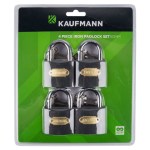 Kaufmann – 4 Piece 50mm Steel Lock Set Kaufmann – 4 Piece 50mm Steel Lock Set