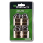 Kaufmann – 4 Piece 30mm Brass Lock Set Kaufmann – 4 Piece 30mm Brass Lock Set