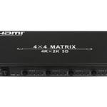 HDCVT 4×4 HDMI 4K Matrix Over HDbaset 100m Extender HDCVT 4×4 HDMI 4K Matrix Over HDbaset 100m Extender