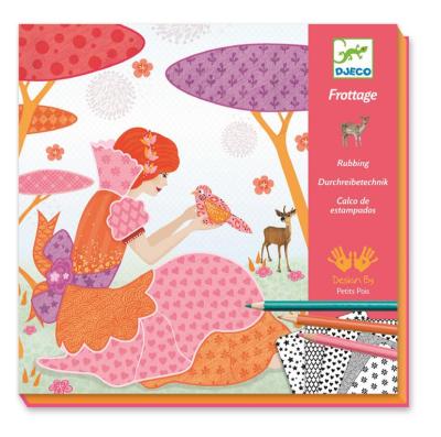 Djeco Crafts – Patterns To Rub “The Beautiful Dresses Of Louna” Djeco Crafts – Patterns To Rub “The Beautiful Dresses Of Louna”