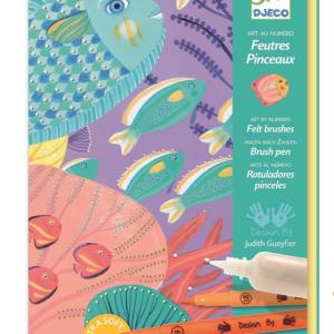 Djeco Crafts – Felt Tips Art “Under The Sea” Djeco Crafts – Felt Tips Art “Under The Sea”