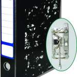 Marlin Lever Arch File Black Mottle – Metal Compressor Only Marlin Lever Arch File Black Mottle – Metal Compressor Only