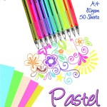 Marlin A4 Pastels Paper Pad 50 Sheets Marlin A4 Pastels Paper Pad 50 Sheets