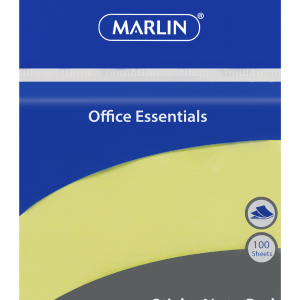 Marlin Sticky NotePad 76x76mm 100 Sheets Pastel Colours Marlin Sticky NotePad 76x76mm 100 Sheets Pastel Colours