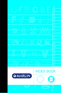 Marlin 2-Quire 192 Page A4 Counter Index Book Marlin 2-Quire 192 Page A4 Counter Index Book
