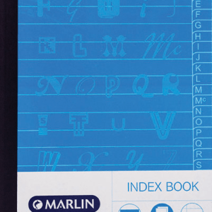 Marlin 2-Quire 192 Page A4 Counter Index Book (5 Pack) Marlin 2-Quire 192 Page A4 Counter Index Book (5 Pack)