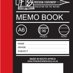 Freedom Stationery 96 Page A6 Memo Book (10 Pack) Freedom Stationery 96 Page A6 Memo Book (10 Pack)