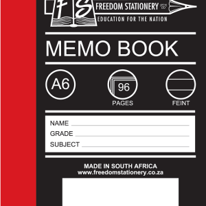 Freedom Stationery 96 Page A6 Memo Book (10 Pack) Freedom Stationery 96 Page A6 Memo Book (10 Pack)