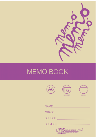 Freedom Stationery 72 Page A6 Memo Book (25 Pack) Freedom Stationery 72 Page A6 Memo Book (25 Pack)
