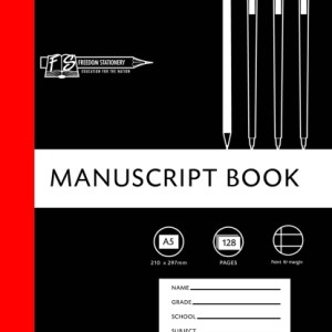 Freedom Stationery 128 Page A5 F&M Manuscript Book Freedom Stationery 128 Page A5 F&M Manuscript Book