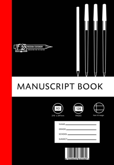 Freedom Stationery 128 Page A5 F&M Manuscript Book Freedom Stationery 128 Page A5 F&M Manuscript Book