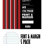 Freedom Stationery 192 Page A5 F&M Manuscript Book (5 Pack) Freedom Stationery 192 Page A5 F&M Manuscript Book (5 Pack)
